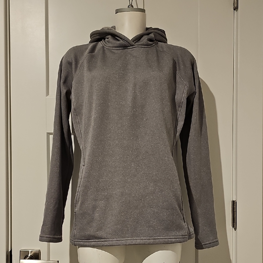 Athletic Works Ladies Gray Teddy Lined Hoodie